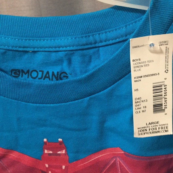 Minecraft long sleeve shirt - Picture 4 of 5